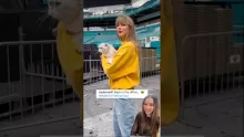 Taylor Swift Posts CHEEKY Video Ahead Of Miami Eras Tour! 😆 #taylorswift