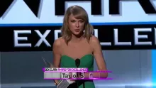 Taylor Swift Wins Dick Clark Award for Excellence - AMA 2014