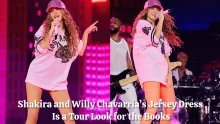 Shakira and Willy Chavarria’s Jersey Dress Is a Tour Look for the Books #shakira