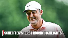 Scottie Scheffler's HIGHLIGHTS from first round of the FedEx St. Jude Championship | Golf on ESPN