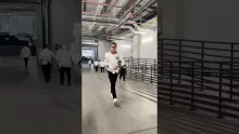 TB12 arrives to Raiders-49ers #shorts