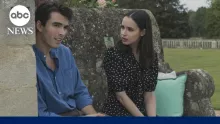 Actors Sofia Carson, Corey Mylchreest talk filming new movie ‘My Oxford Year’