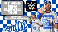 MY JOHN CENA FAREWELL TOUR LEXINGTON COLLECTION UNBOXING!