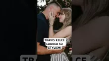 Travis Kelce was so stylish while proposing to Taylor Swift! #traviskelce #outfit #taylorswift