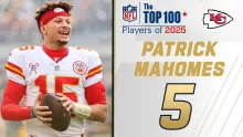 5: Patrick Mahomes (QB, Chiefs) | Top 100 Players of 2025