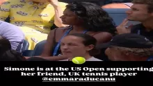 Simone Ashley Supports Emma Raducanu at the US Open with Anna Wintour in Attendance | bridgerton #us