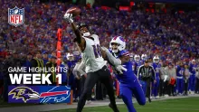 Baltimore Ravens vs Buffalo Bills Game Highlights | NFL 2025 Season Week 1