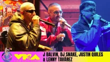 J Balvin, DJ Snake, Justin Quiles, & Lenny Tavárez Perform 'Zun Zun / Noventa' | 2025 VMAs