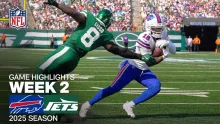 Buffalo Bills vs. New York Jets Game Highlights | NFL 2025 Season Week 2