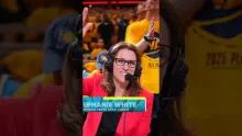 Head Coach Stephanie White On the Call On ESPN For the NBA Playoffs Today! 🎙️