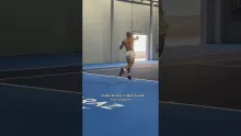 Carlos Alcaraz is back to work at the Carlos Alcaraz Academy in Murcia. #tennis