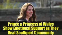 Prince & Princess of Wales Show Emotional Support as They Visit Southport Community