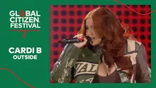 Cardi B Performs New Track “Outside” | Global Citizen Festival NYC 2025