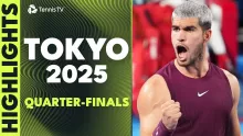 Sensational Alcaraz vs Nakashima; Fritz, Ruud Also In Action | Tokyo 2025 Quarter-Final Highlights
