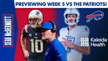 Previewing Week 5 Against The Patriots! | Buffalo Bills | The Sean McDermott Show