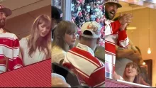 Taylor Swift and Travis Kelce Obsessing over each other at Bearcats game after getting Engaged...