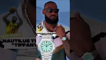LeBron James Spotted With $1.4M Tiffany Dial Patek Philippe Nautilus 🔥 | Limited to 170 Pieces
