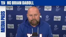 Coach Daboll Provides an Update on Cam Skattebo | New York Giants
