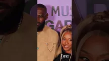 LeBron and Savannah James at the 20th Annual Hammer Museum Gala In The Garden