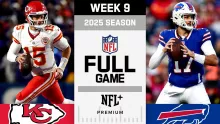 Kansas City Chiefs vs. Buffalo Bills FULL GAME | NFL 2025 Season Week 9