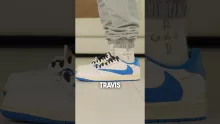Wearing The Travis Scott x Fragment x Jordan 1