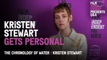 Kristen Stewart Directs for the First Time | The Chronology of Water Q&A