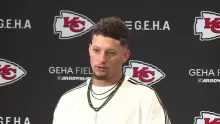 Chiefs QB Patrick Mahomes says he's ready to see who wants to be challenged in coming weeks