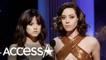 Jenna Ortega & Aubrey Plaza Make Everyone Laugh While Presenting At SAG Awards
