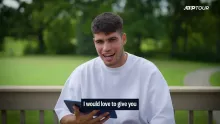 ATP Players ask questions to Carlos Alcaraz 😂