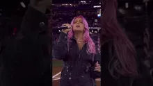 Bebe Rexha - US National Anthem | 2025 Live