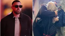 Travis Kelce Rocks All Black Look Ahead of Must Win Chiefs vs Texans Game  Arrival Breakdown