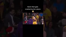 Kevin Hart gets caused by the Lakers