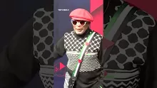 Spike Lee seen wearing keffiyeh-pattern hoodie at 2026 NBA All-Star Weekend