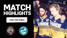 Balmain Tigers v Parramatta Eels | 1986 Midweek Cup Final | Classic Match Highlights