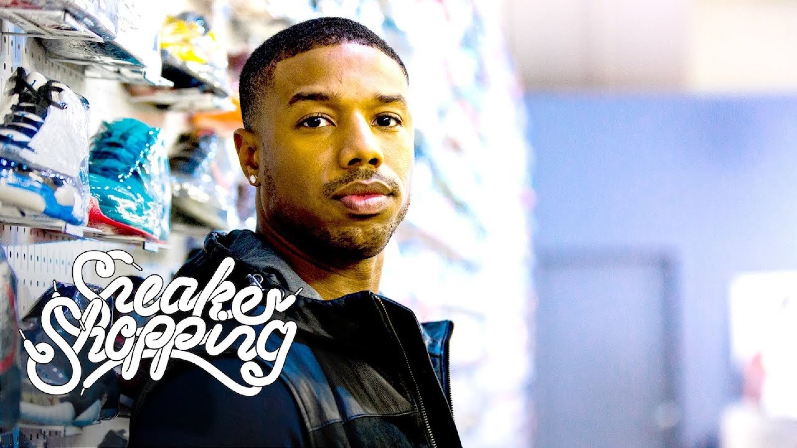 Michael B. Jordan Goes Sneaker Shopping With Complex