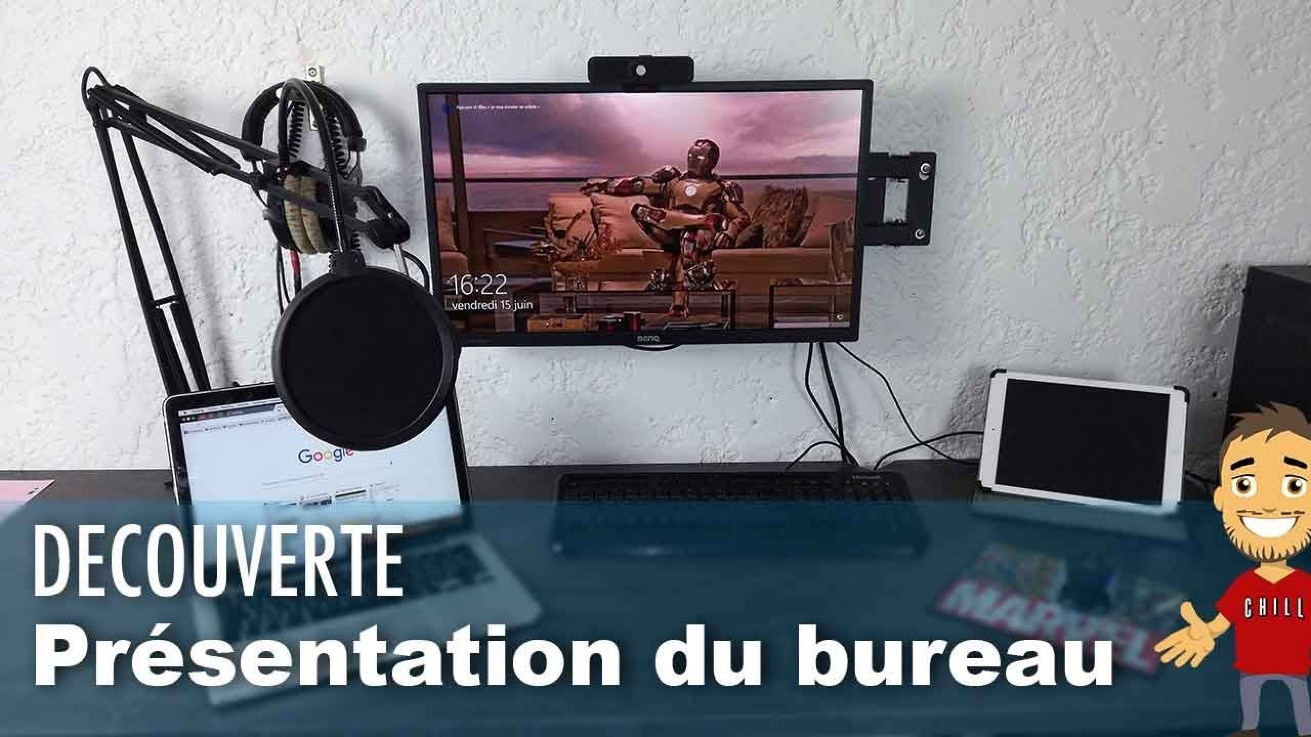 PRÉSENTATION de mon SETUP de BUREAU !