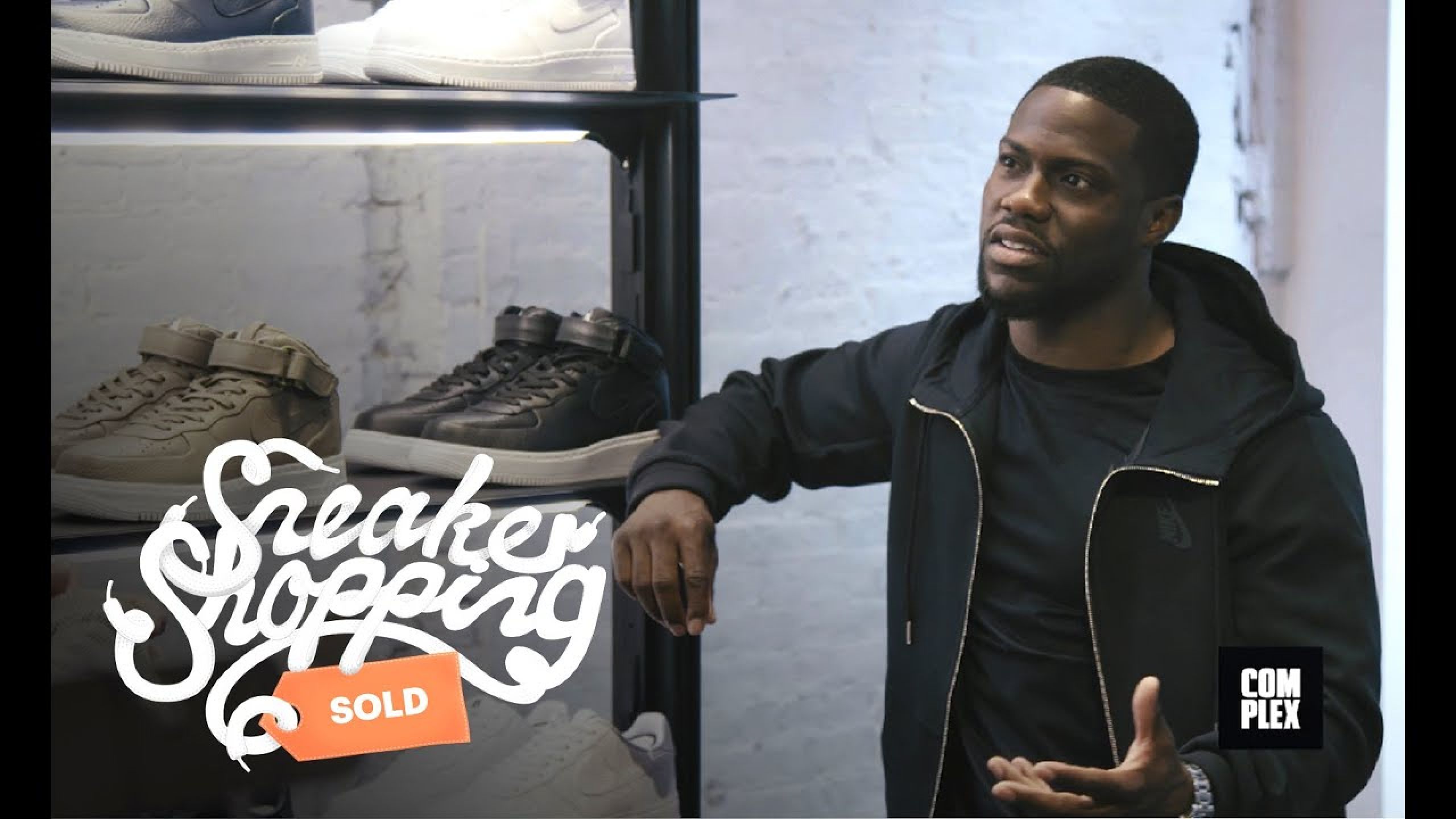 Kevin Hart Goes Sneaker Shopping With Complex
