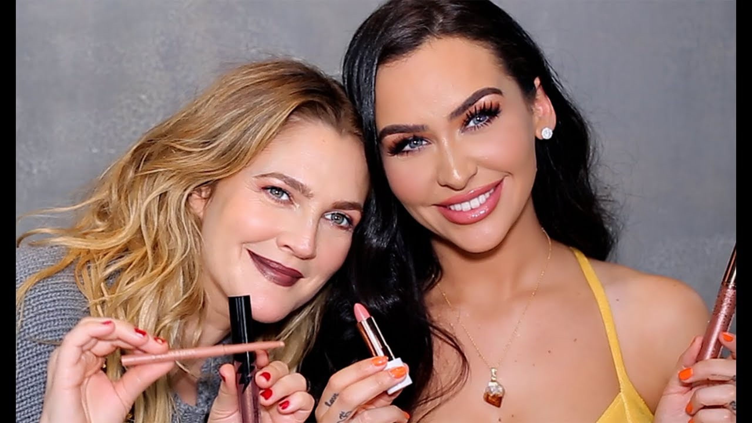 I DID DREW BARRYMORE'S MAKEUP! OMG!