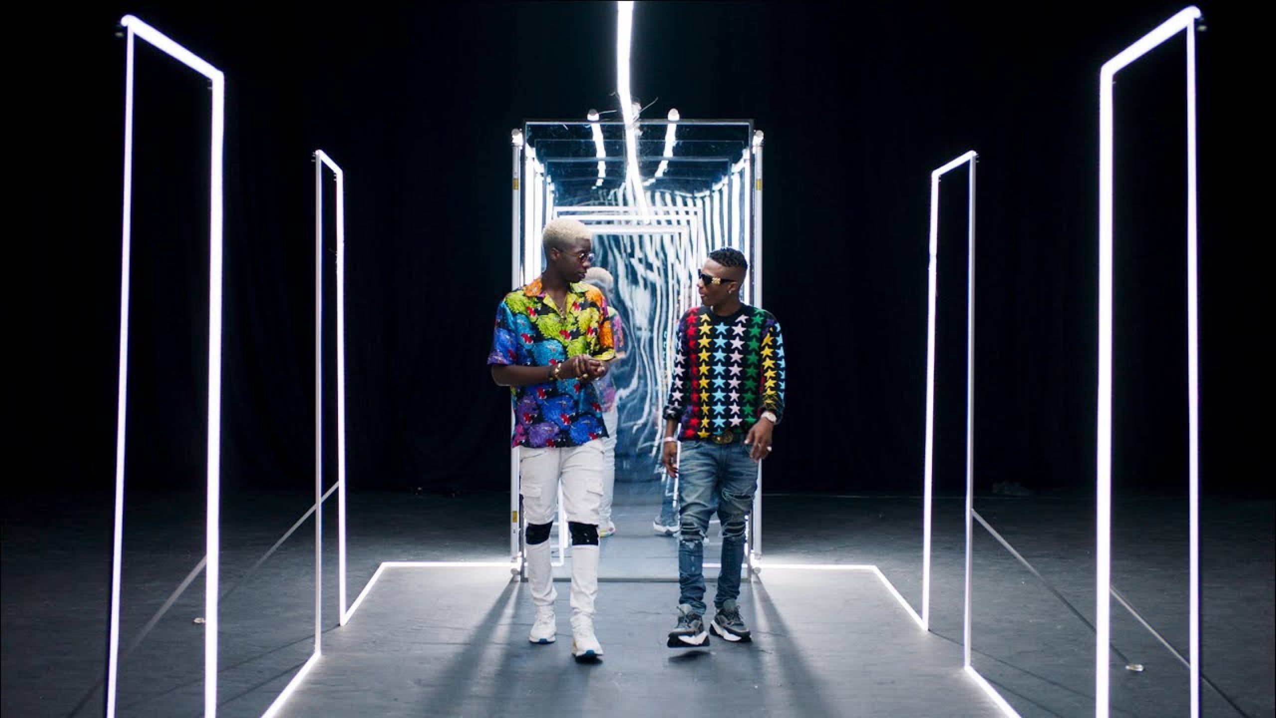 MHD - Bella (feat. WizKid): Clothes, Outfits, Brands, Style and Looks ...