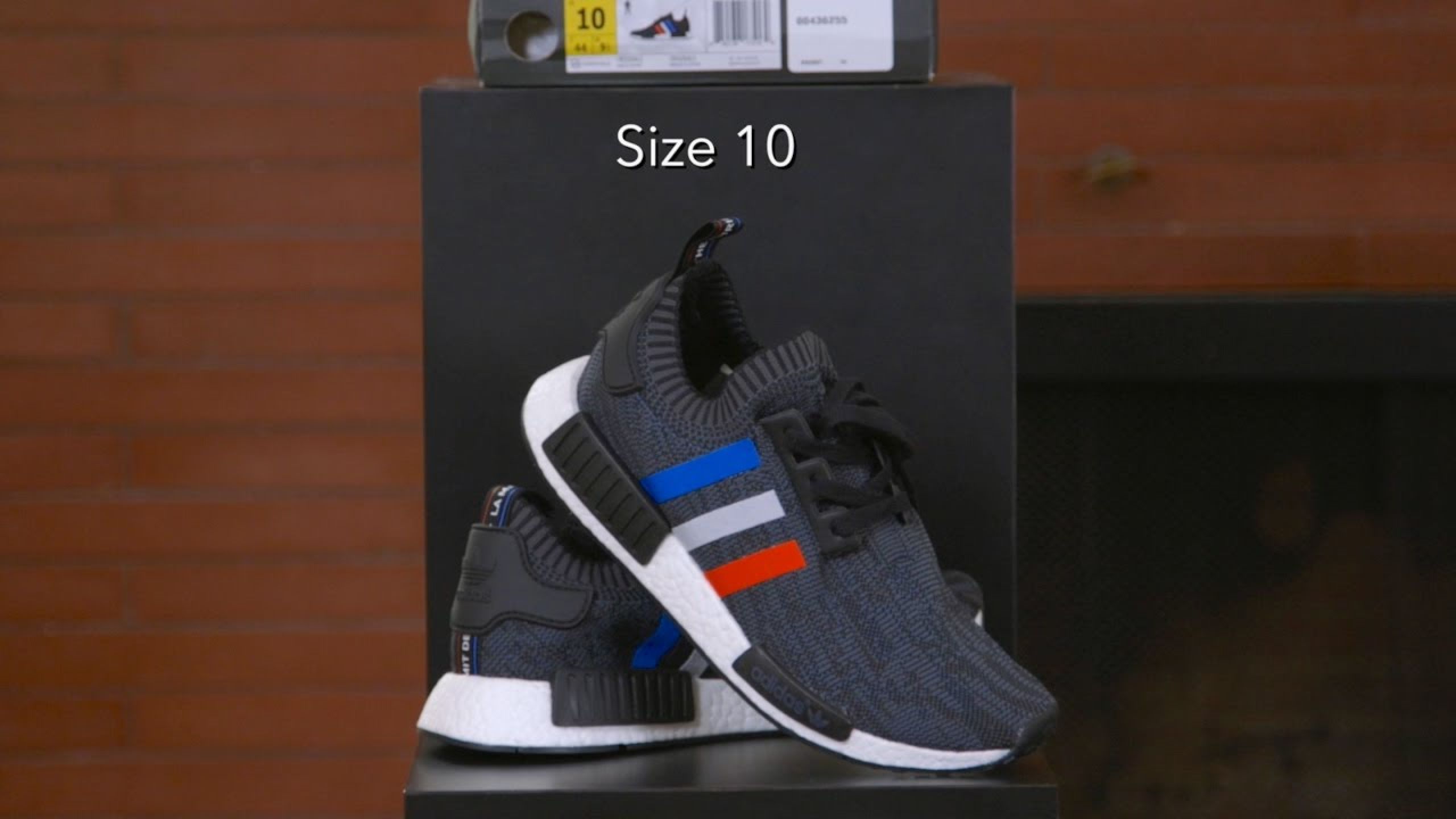 nmd primeknit tri color