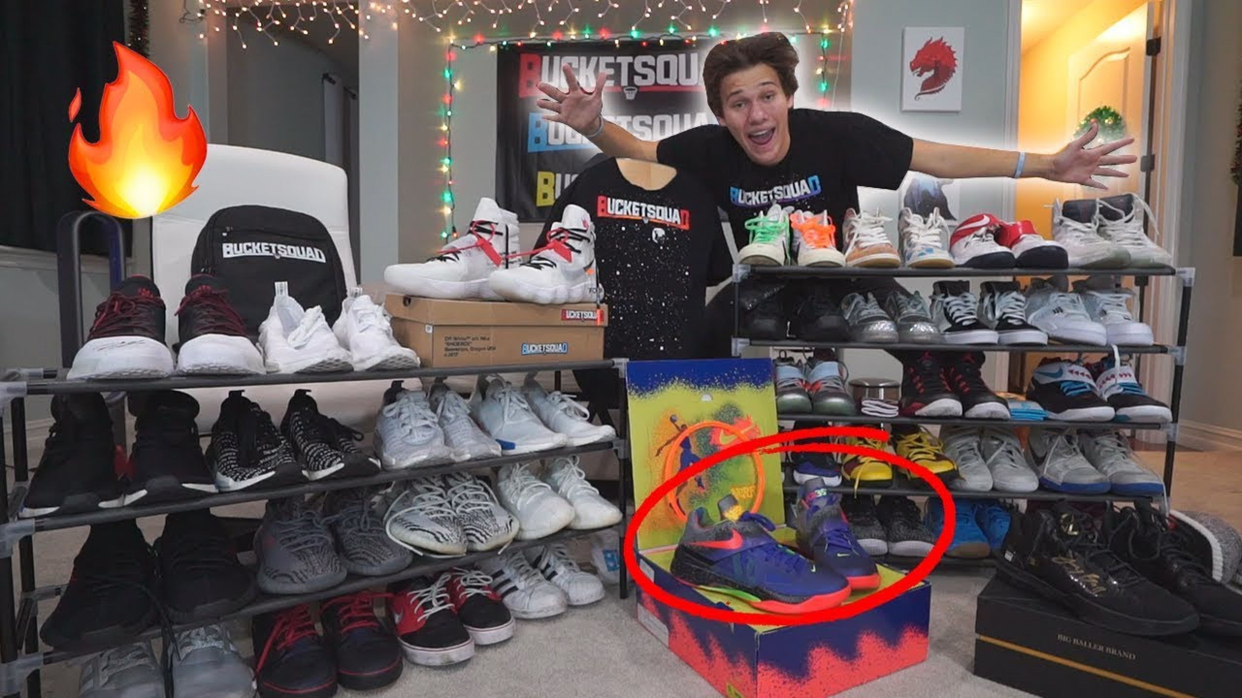 SHOWING MY ENTIRE *SUPER RARE* SHOE COLLECTION!! 🔥🔥