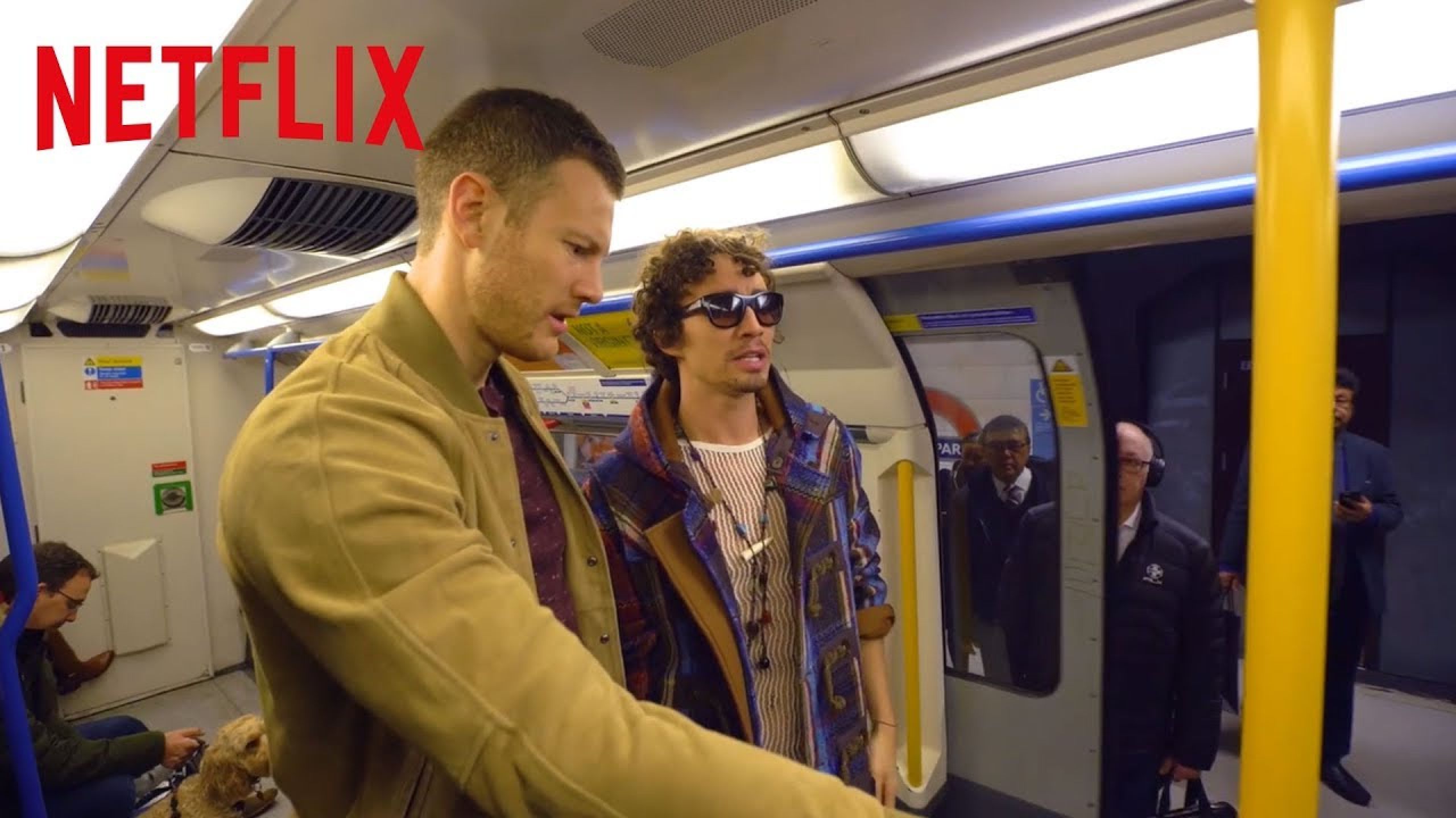 Robert Sheehan and Tom Hopper Chat Nonsense on the Tube | The Umbrella Academy