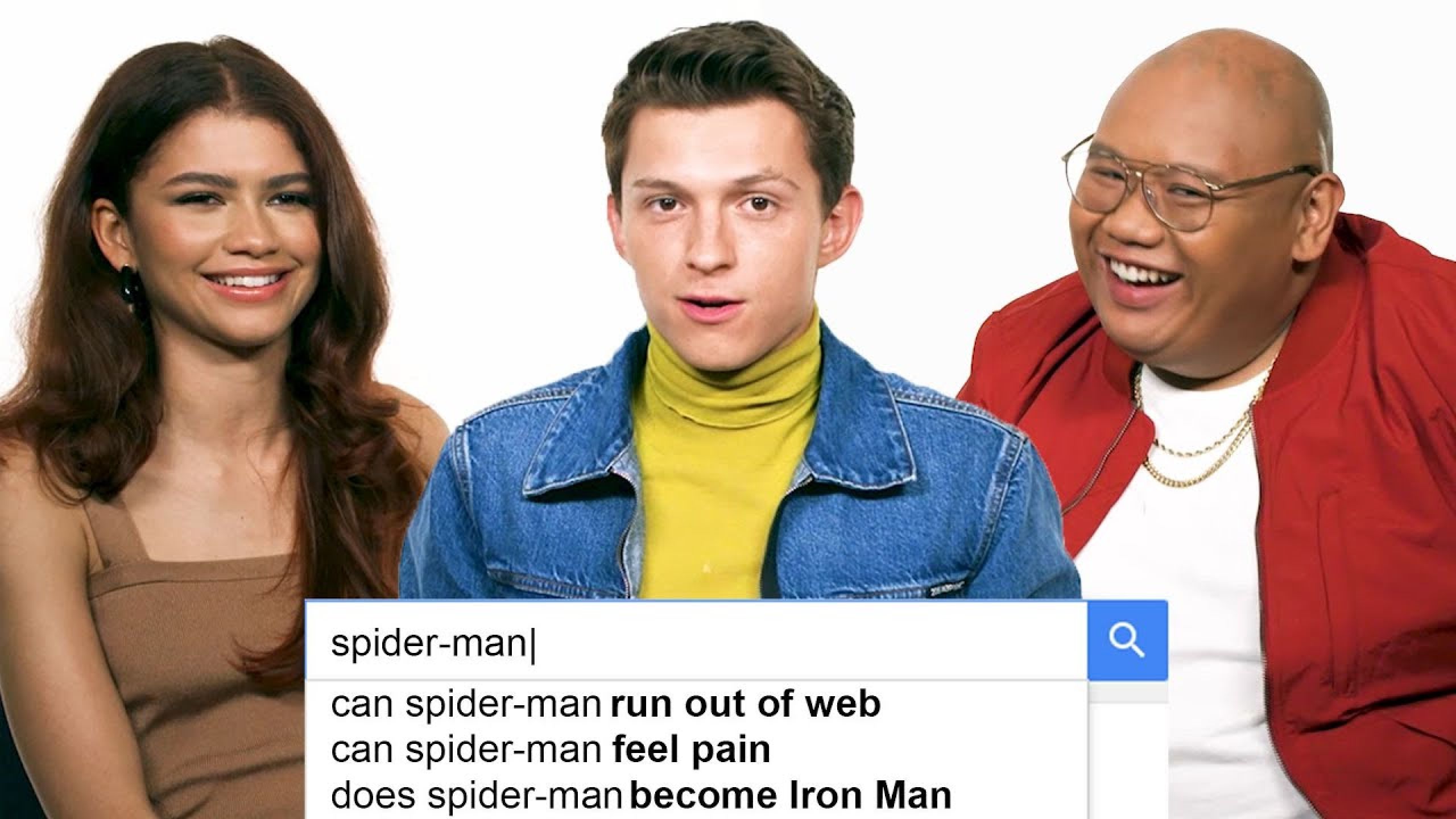 Tom Holland, Zendaya & Jacob Batalon Answer the Web's Most