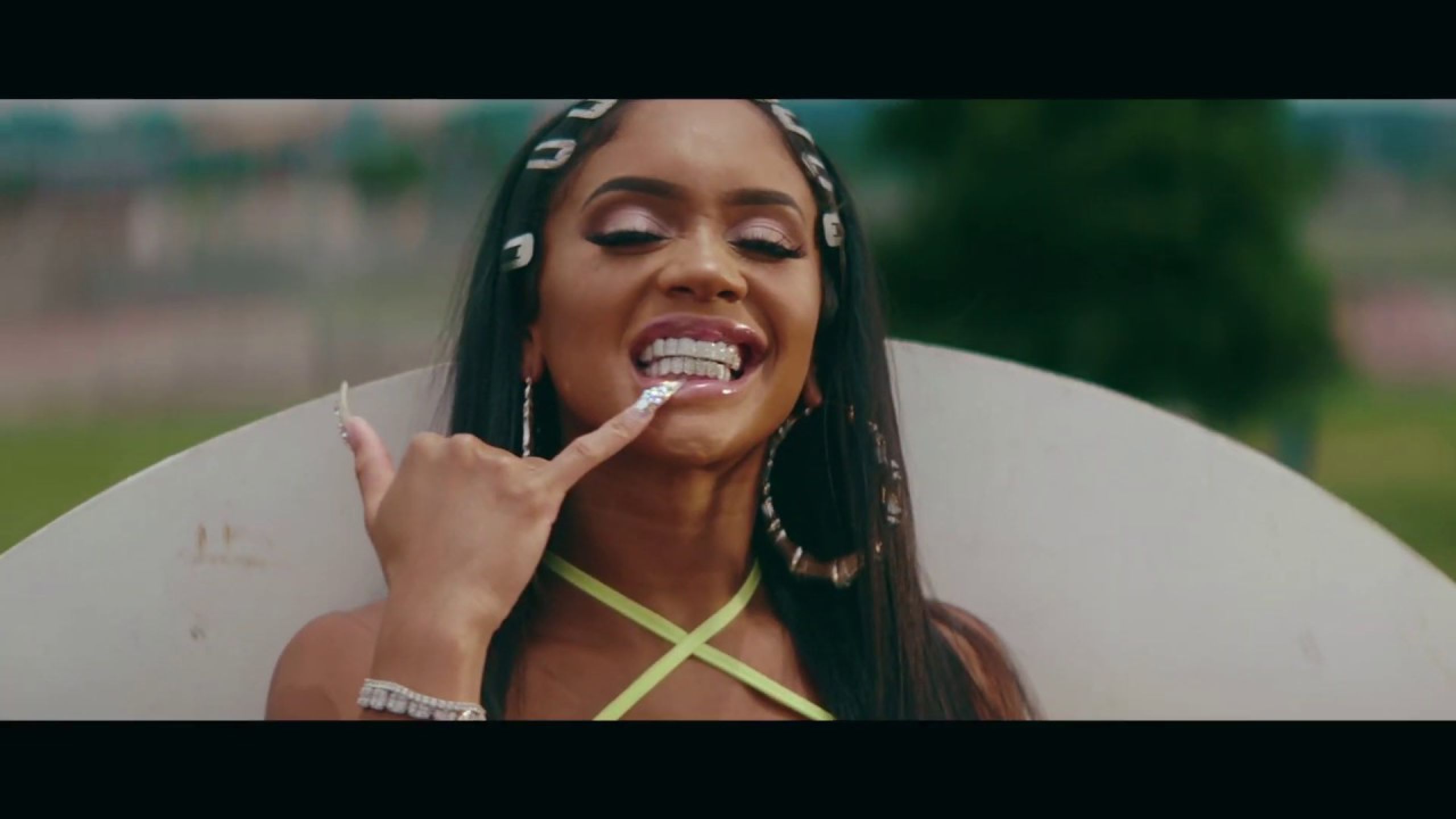 Saweetie - My Type [Official Music Video]: Clothes, Outfits, Brands ...