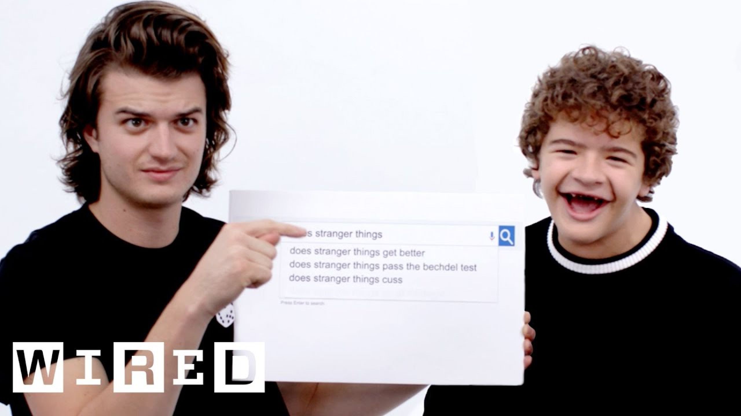 Stranger Things Cast Answer the Web's Most Searched Questions | WIRED