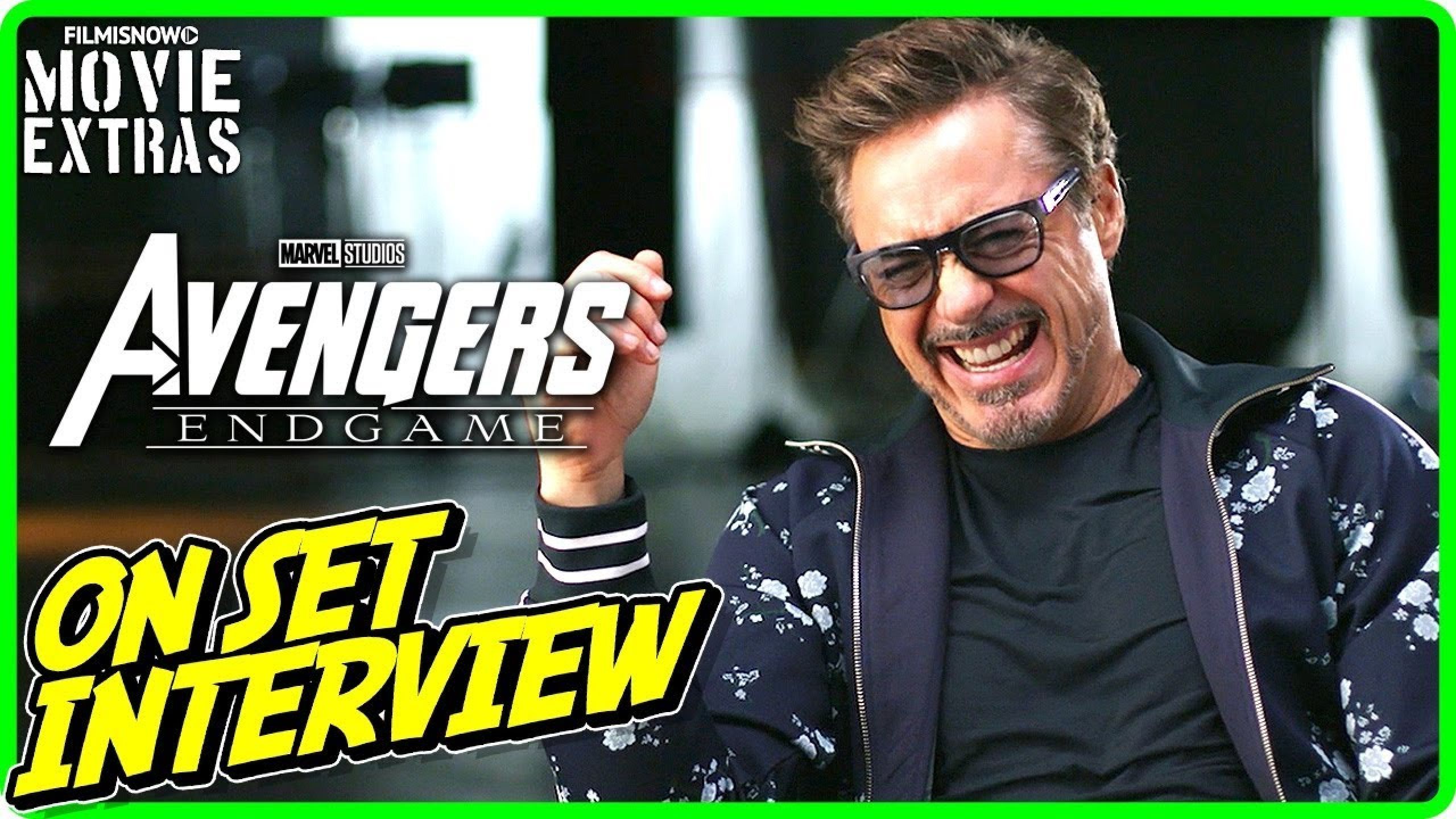 AVENGERS: ENDGAME | On-set Interview with Robert Downey Jr. "Tony Stark / Iron Man"