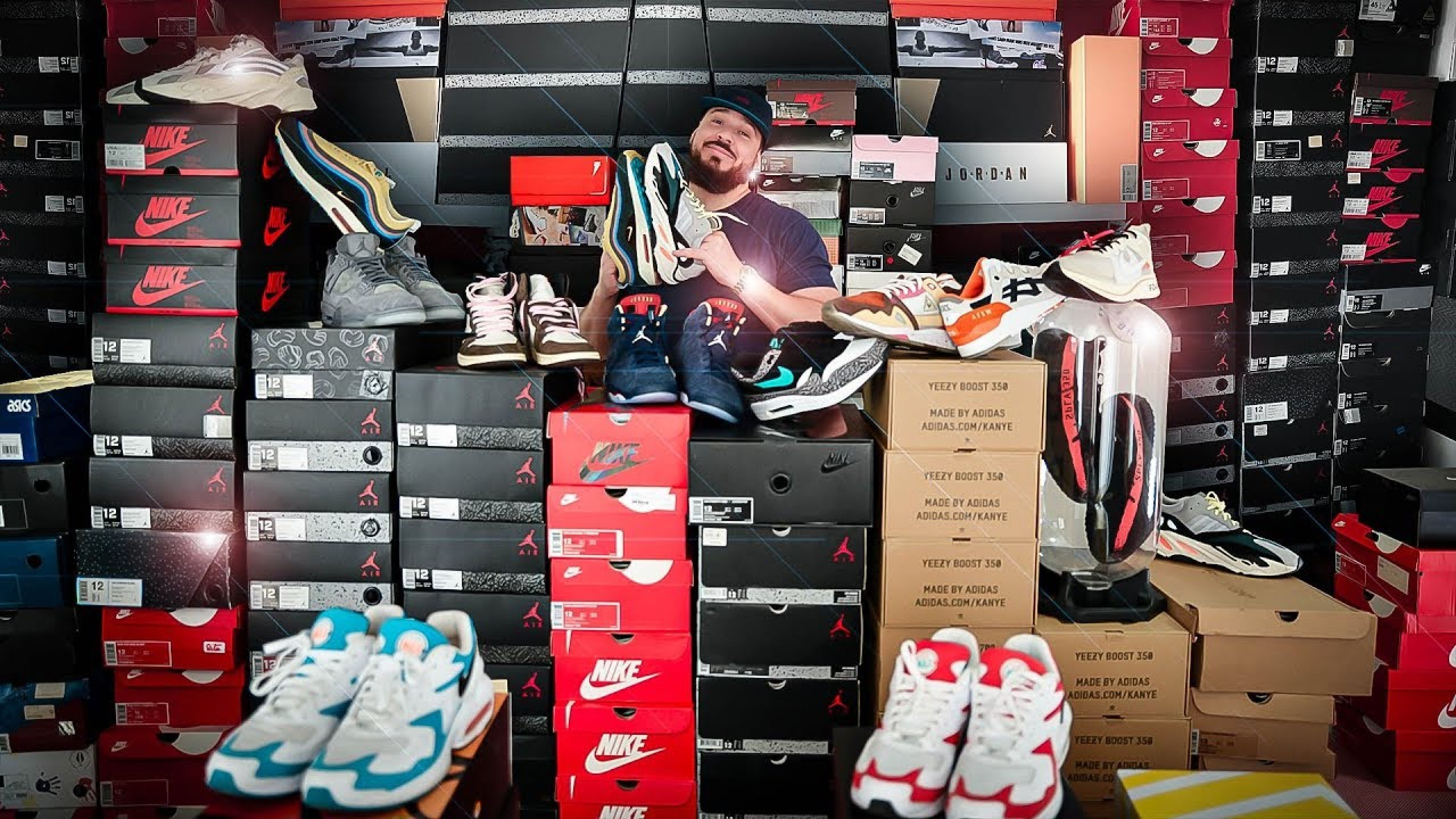 J'AI SORTI TOUTE MA COLLECTION DE SNEAKERS 👟