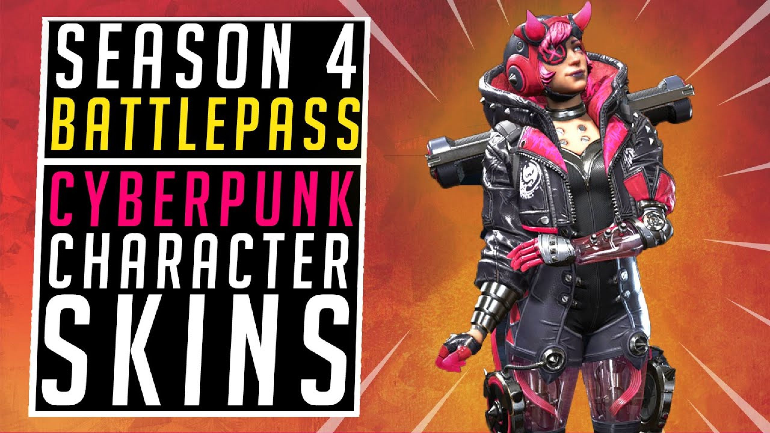 Apex Legends Season 4 | Cyberpunk Character Skins