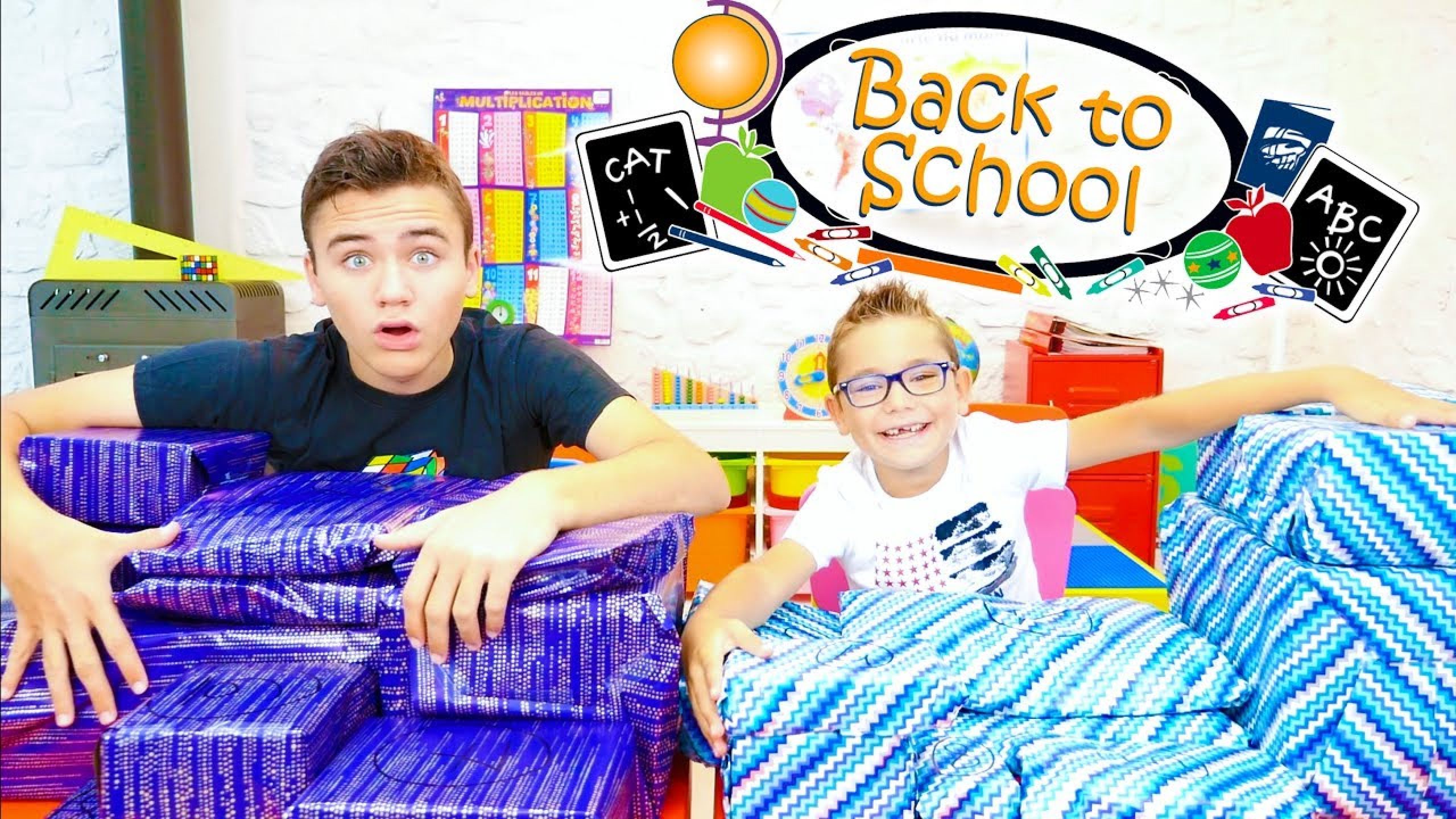 SWAP de ROUTINE BACK TO SCHOOL ! (Rentrée Scolaire 2019 Swan & Néo)