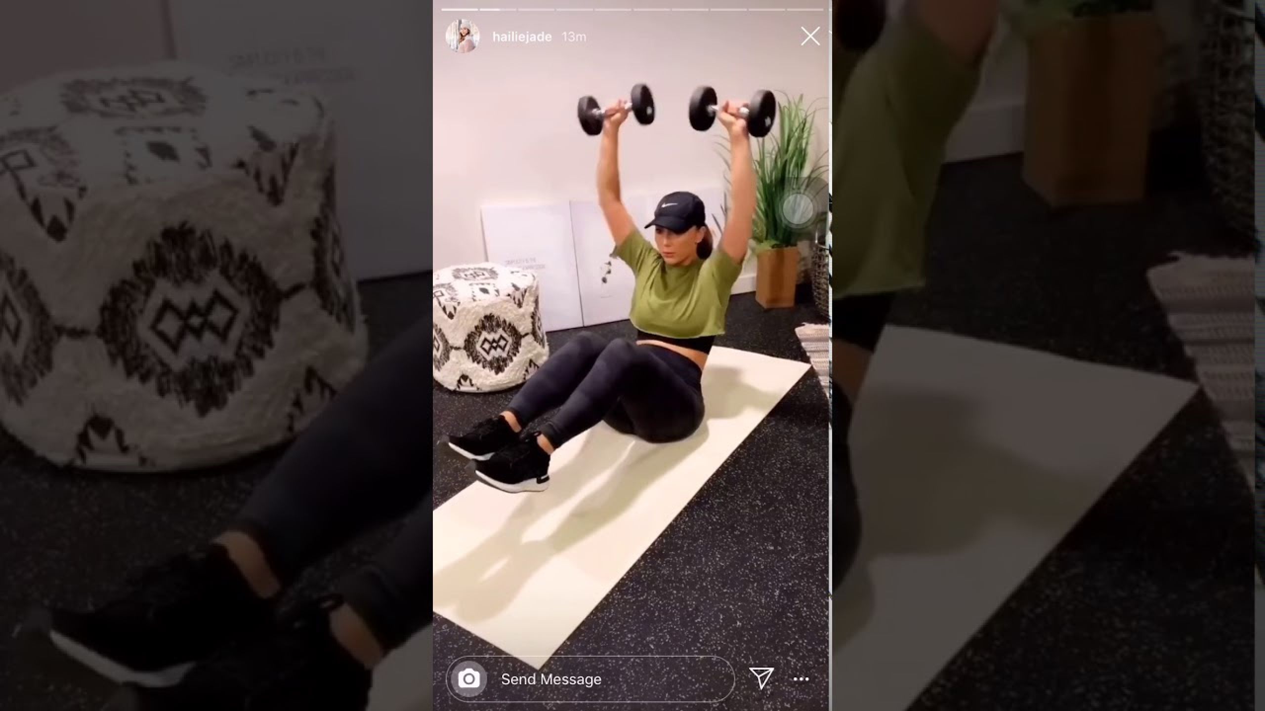 Hailie Jade workout [4 March 2020] Clothes, Outfits, Brands, Style and